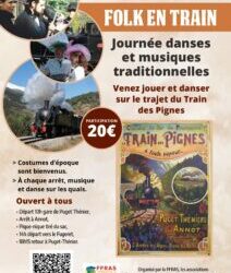 Folk en train le 4 octobre 2025